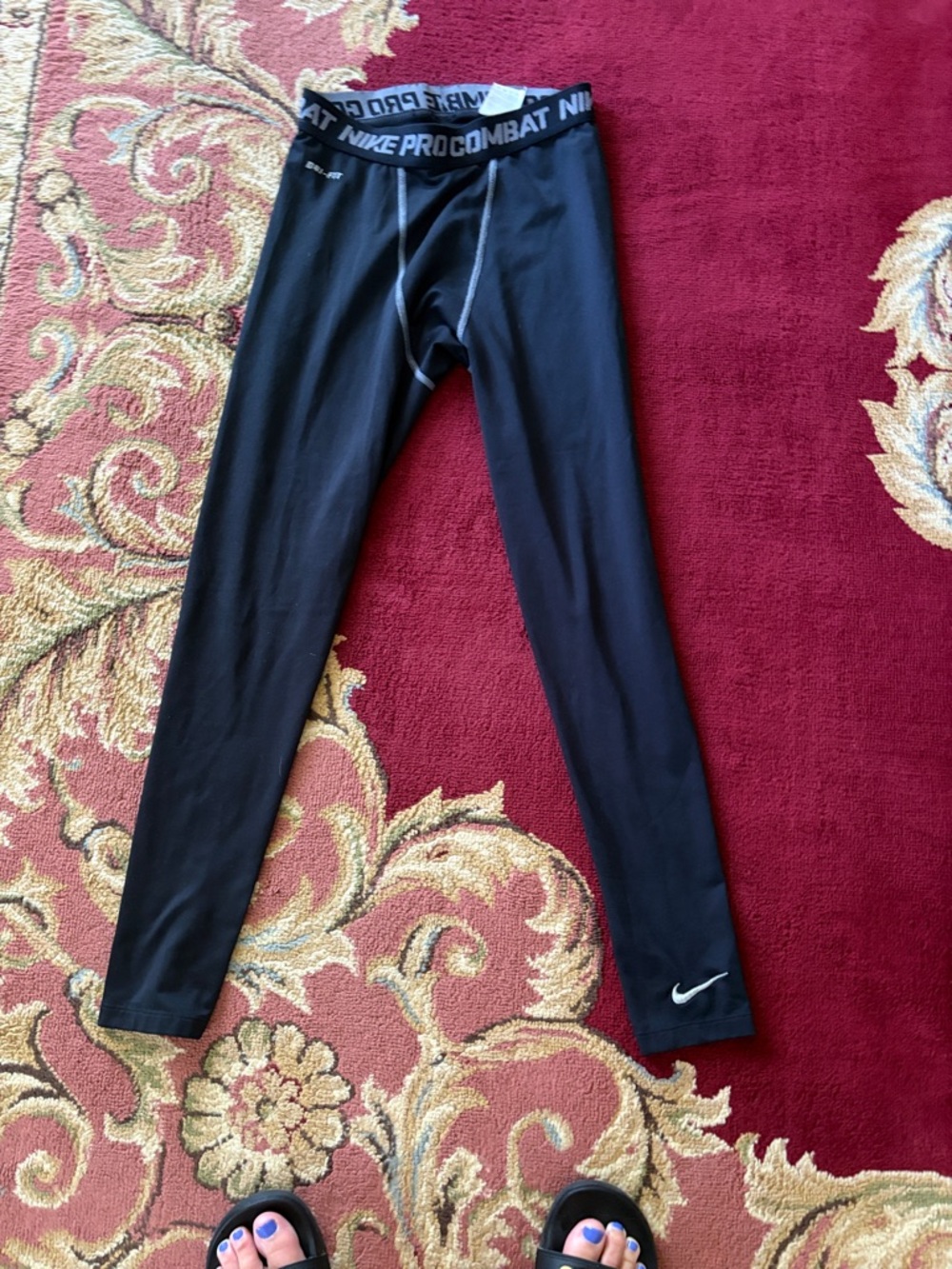 Nike Black Pro Combat Compression Leggings